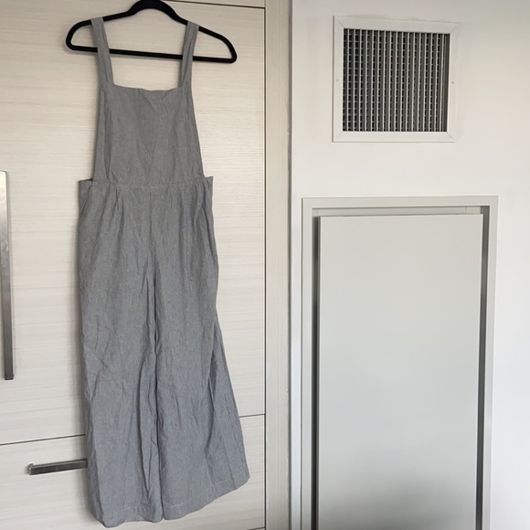 OAK + FORT Striped Jumpsuit - Picture 2 of 8